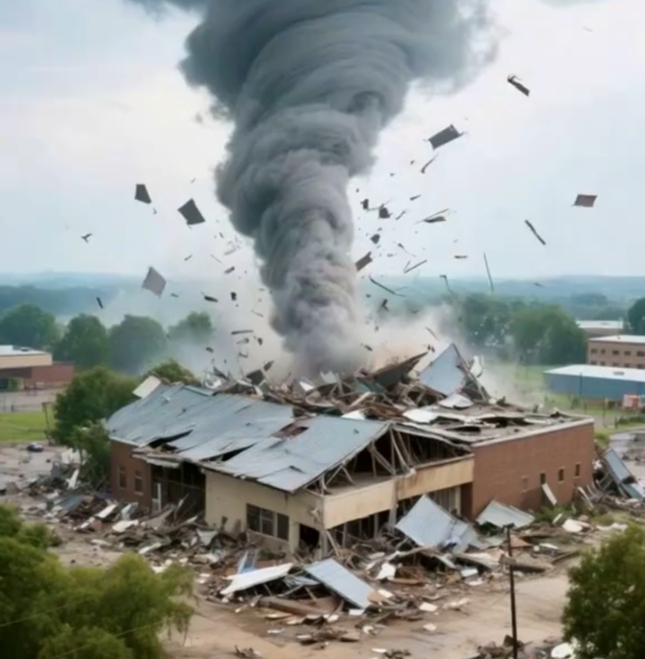 California Hit by a Powerful Tornado – The Footage Will Shock You