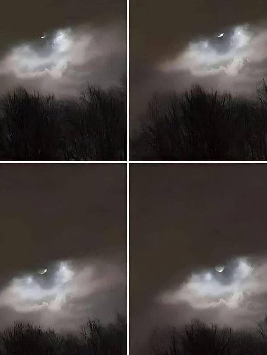 My brother took this photo just 21 km from our house