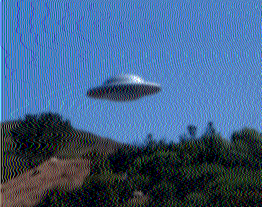 It vanished seconds later…