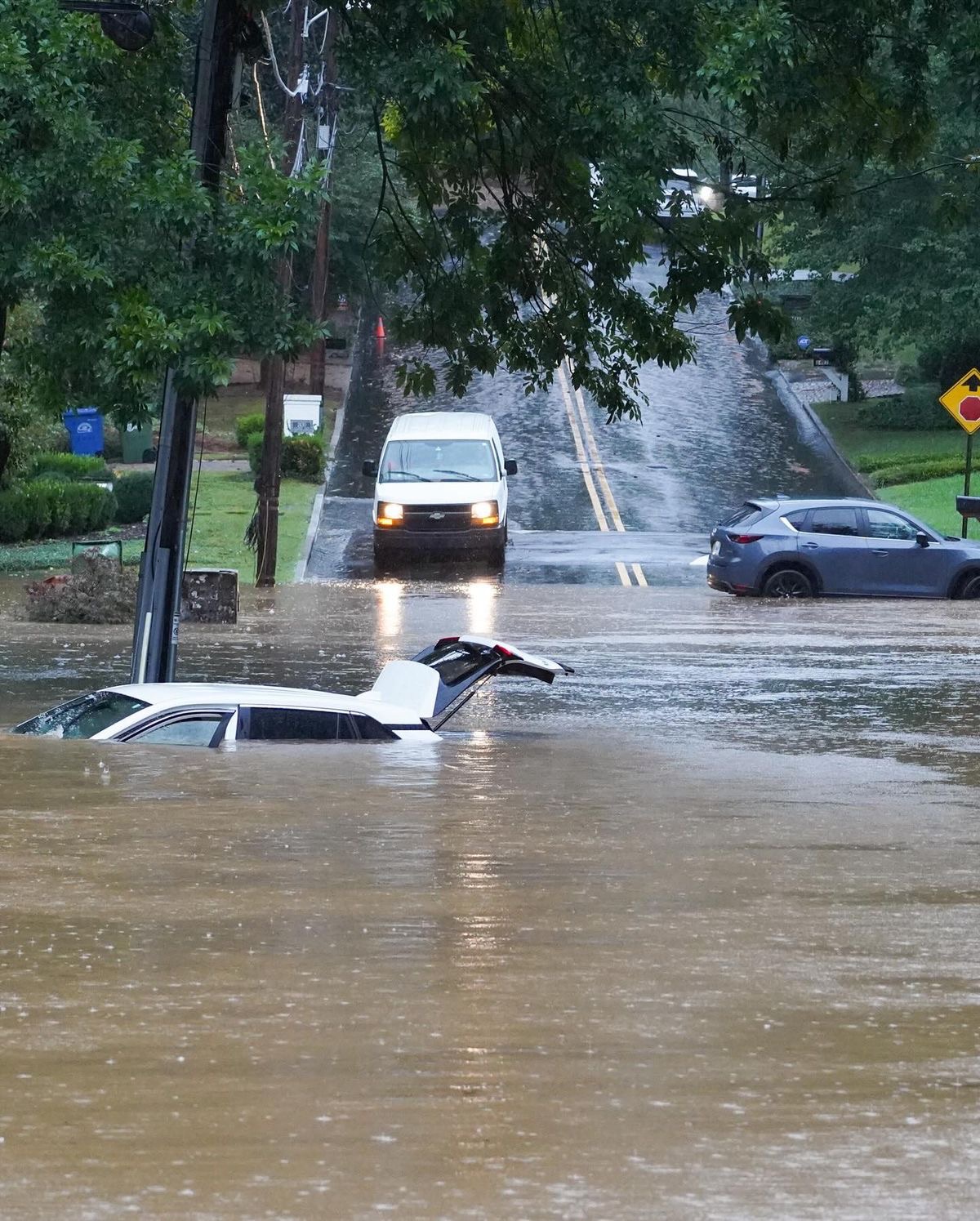 The water kept rising…
