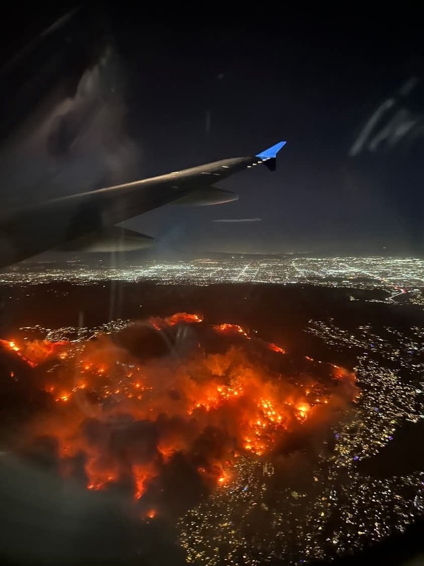 Nobody on board expected this view…