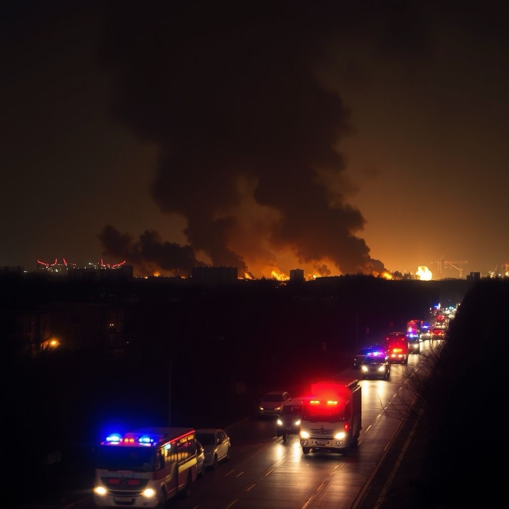 The emergency response was immediate…