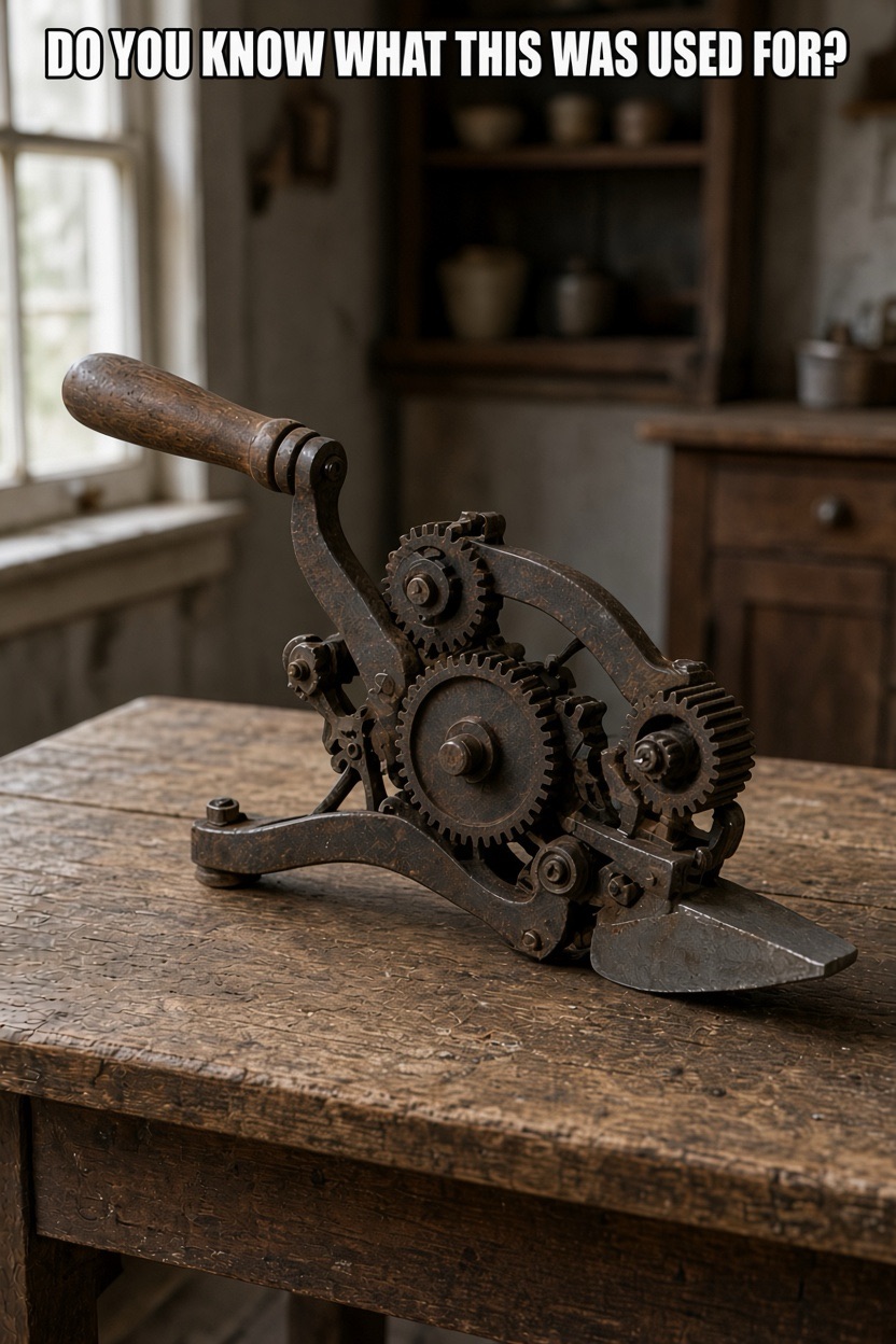 Almost Nobody Knows What This Strange Old Tool Was Used For