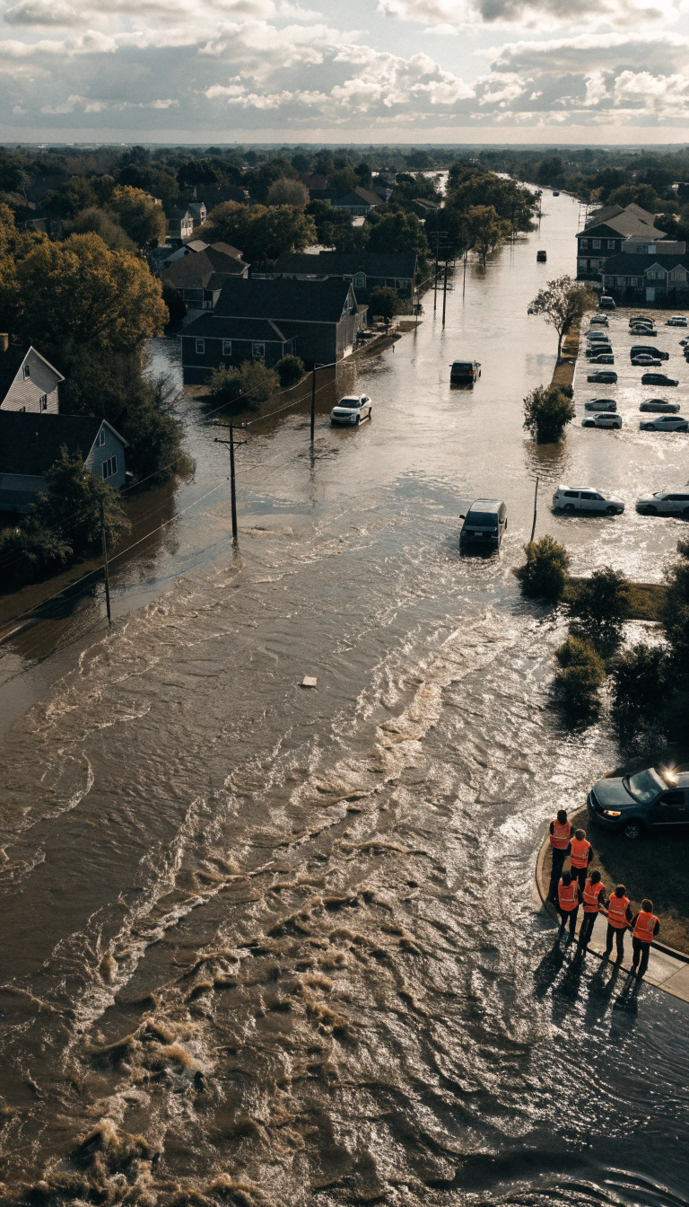 The River Kept Rising — Then the Town Started Disappearing Underwater