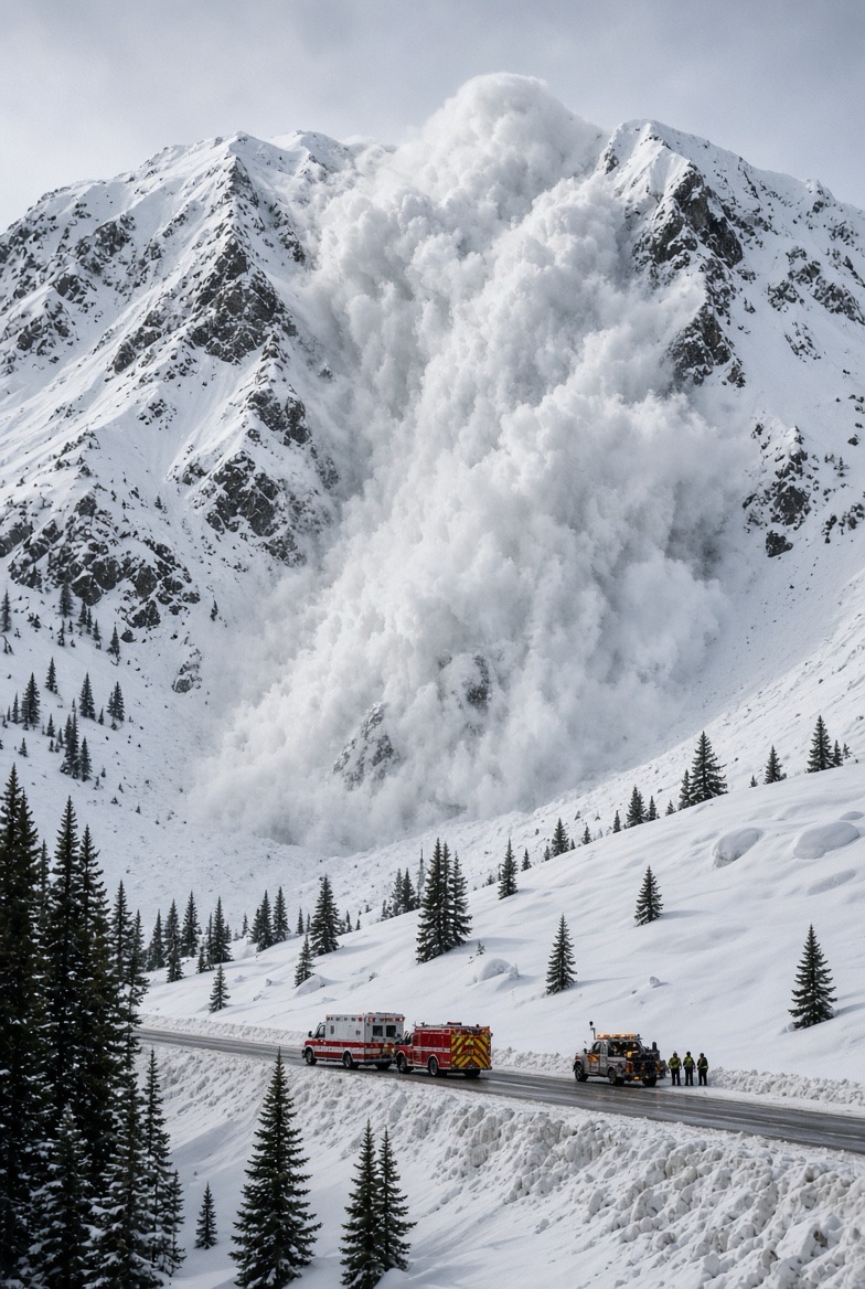 The Snow Came Down Without Warning — This Massive Avalanche Changed Everything