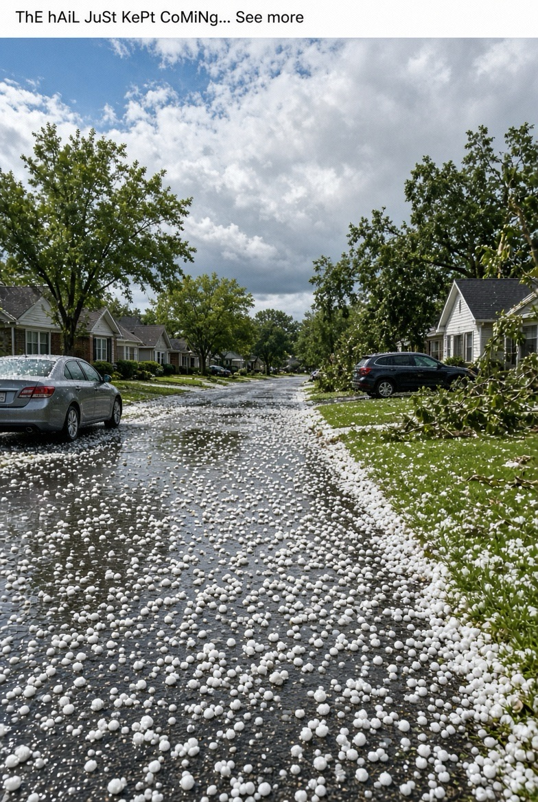 Shocking Footage: The Hail Just Wouldn’t Stop – Look What Happened to This&nbsp;