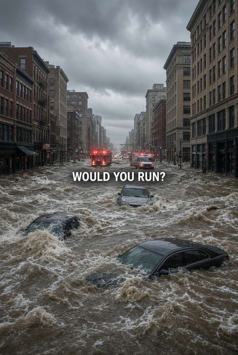 The Floodwater Rose Fast — Would You Run or Stay?